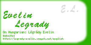 evelin legrady business card